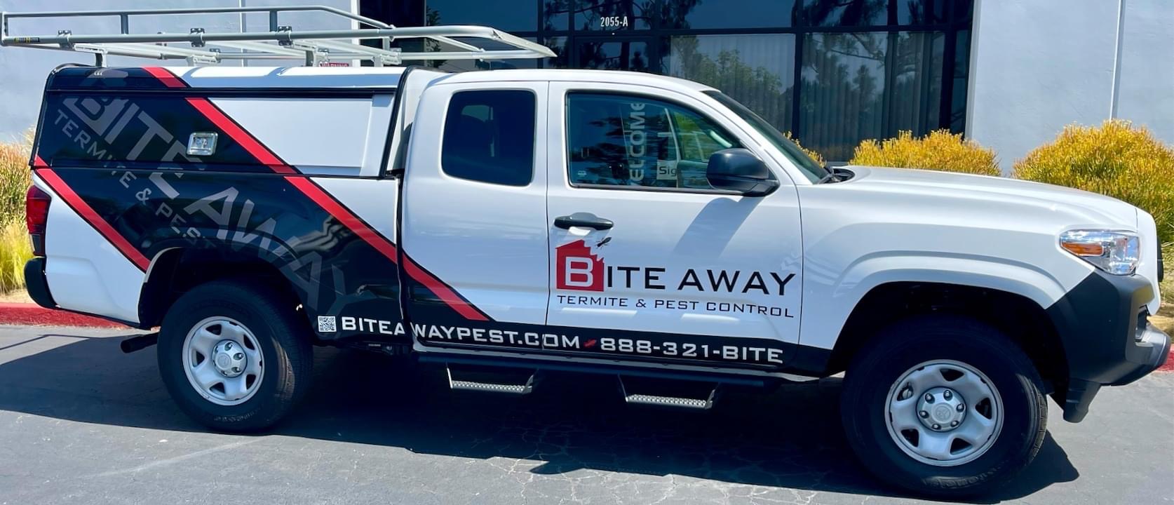 Bite Away Termite and Pest Control truck